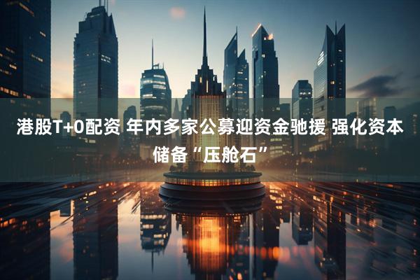 港股T+0配资 年内多家公募迎资金驰援 强化资本储备“压舱石”